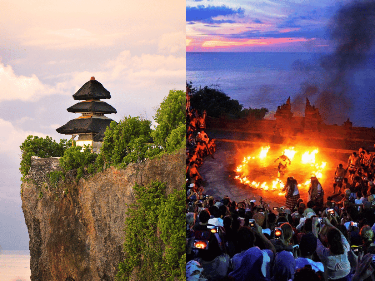 Uluwatu Cliffside Temple/Kecak Fire Dance Performance