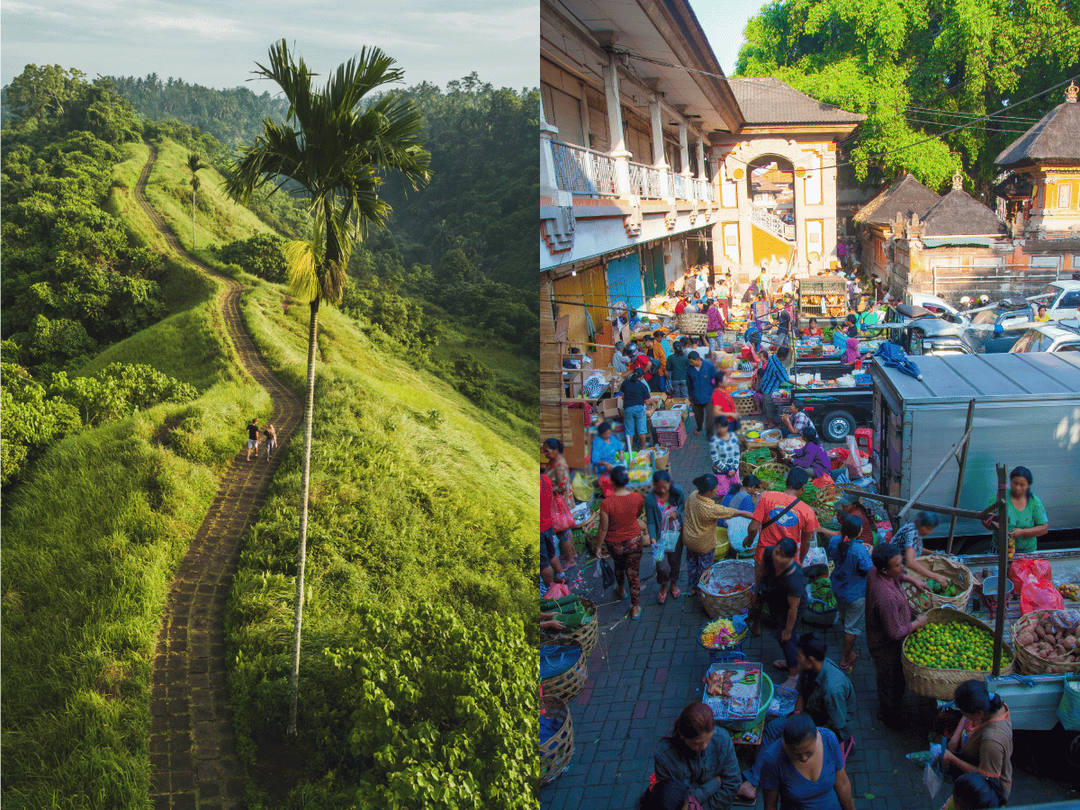 Campuhan Ridge Walk/Ubud Street Market