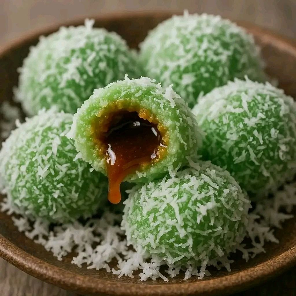 Klepon: a traditional indonesian sweet snack
